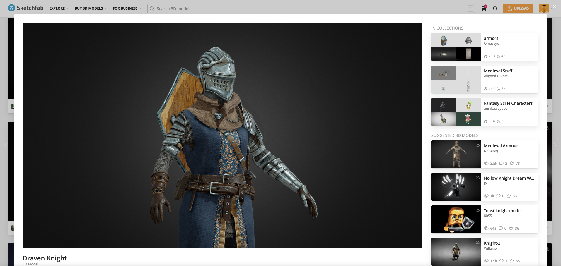 Sketchfab 서비스