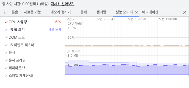 GPU 버전 성능 모니터